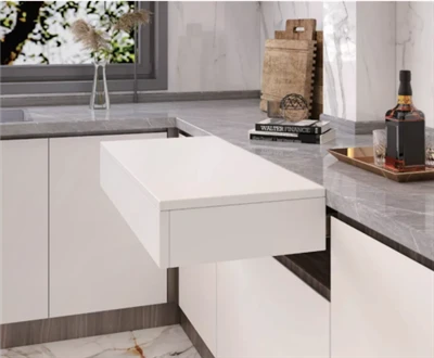 Temax Invisible Edge Rise Desk Table Slides